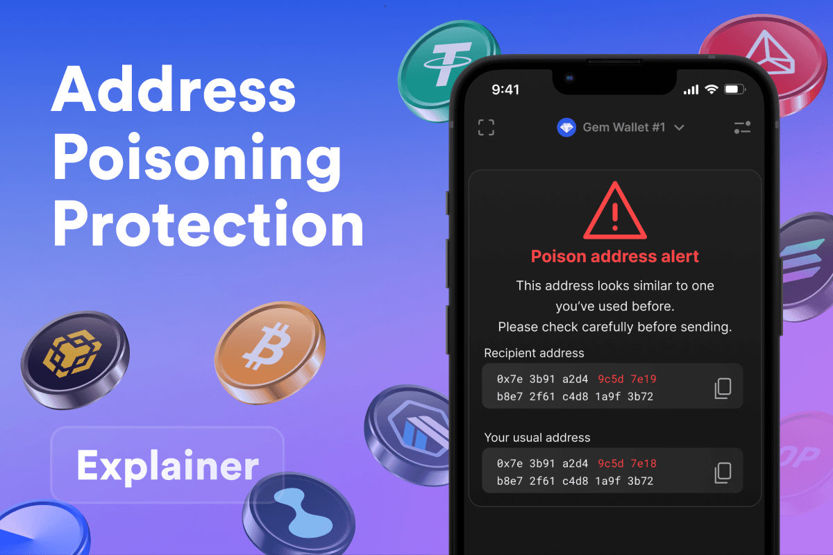 Address Poisoning Is No Longer a Problem: How Gem Wallet Protects Your Crypto
