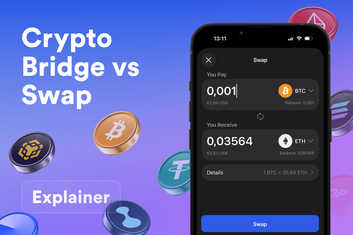 Crypto Bridge vs Swap: What's the Difference and Which One to Use