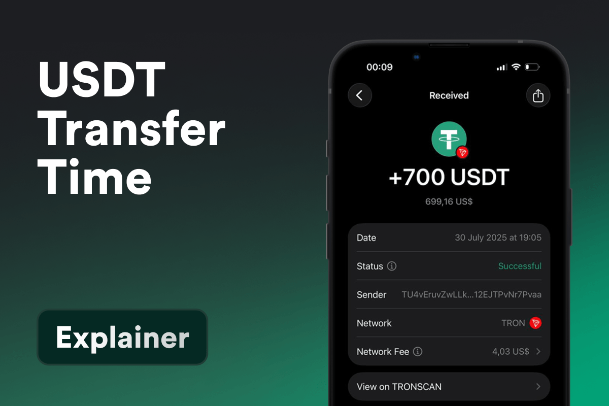 How Long Does USDT Take to Transfer in 2026: TRC20, ERC20, BEP20, and More