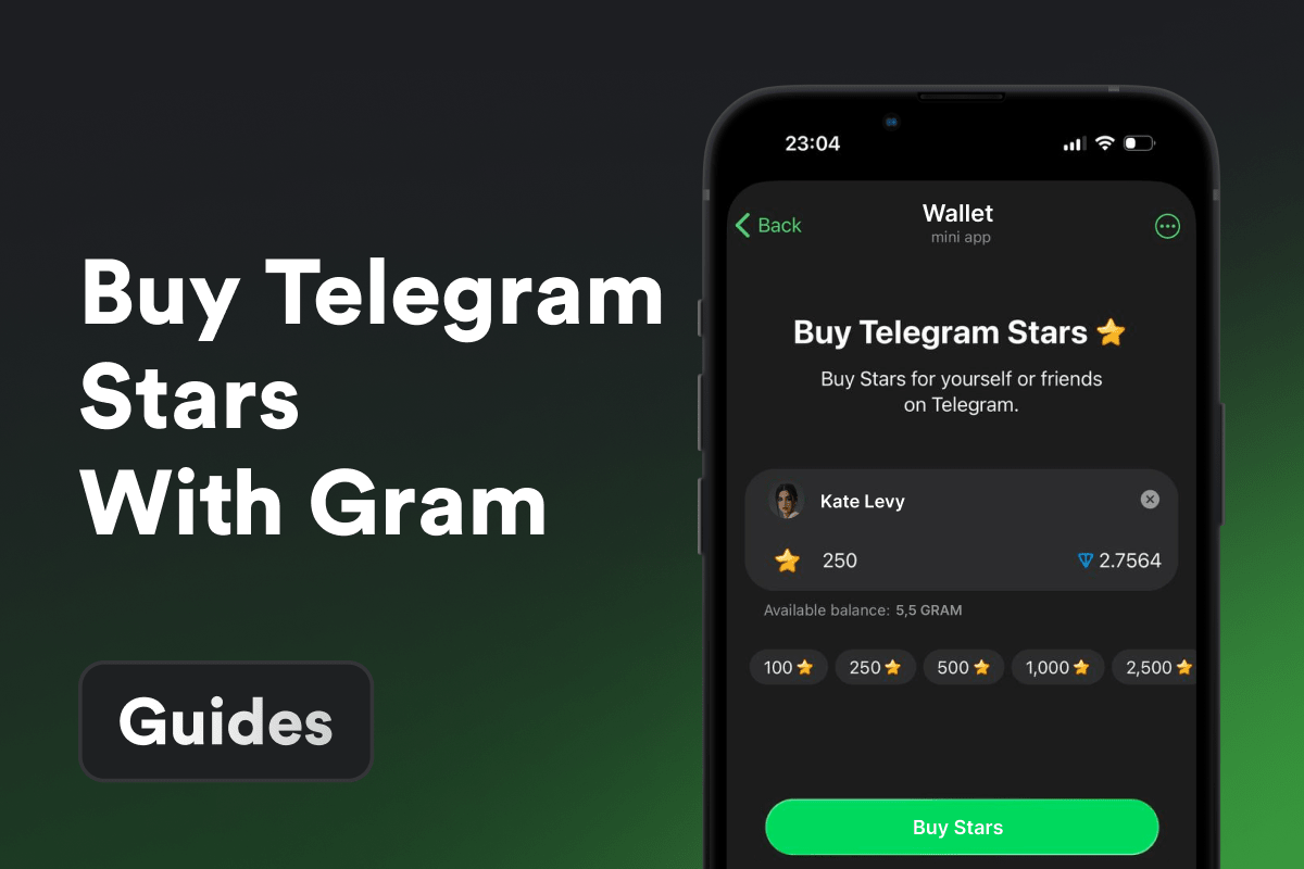 How to Buy Telegram Stars With Gram in 2026
