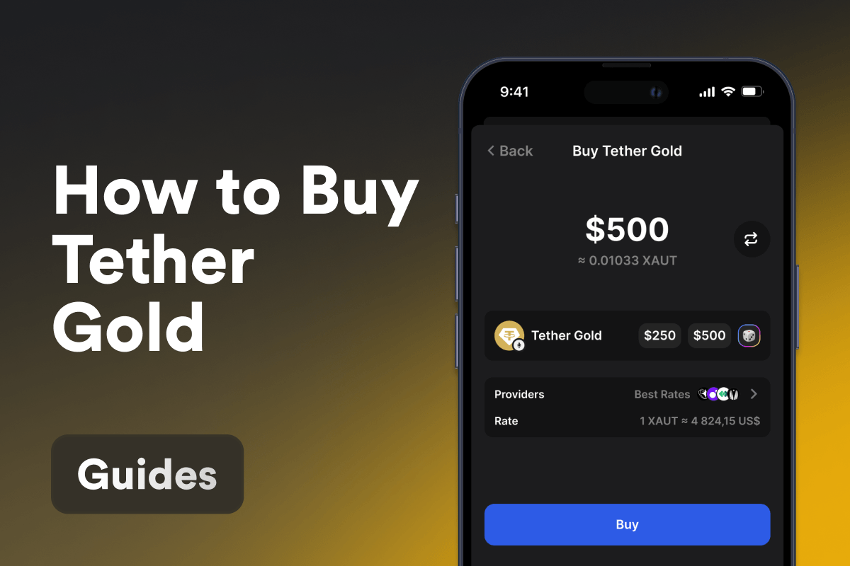 How to Buy Tether Gold (XAUT) Without an Exchange Account in 2026