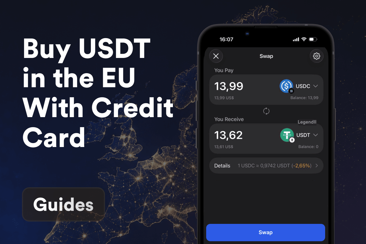 How to Buy USDT in the EU With a Credit Card in 2026 - Alternative Way