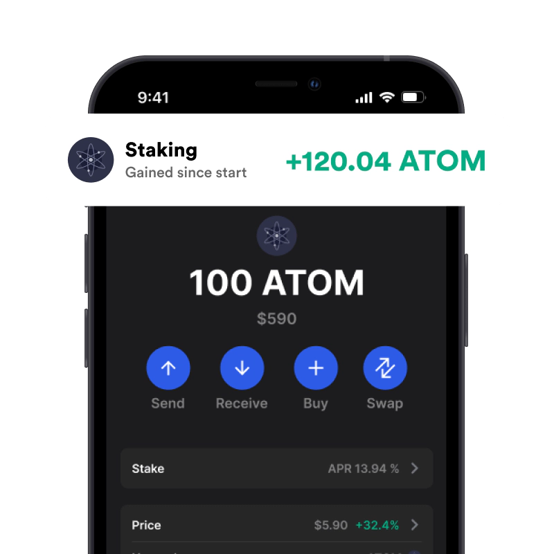 Gem Wallet stake crypto
