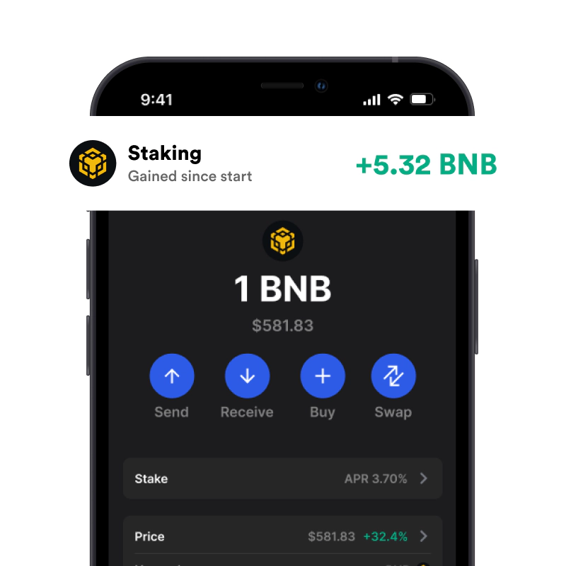 Gem Wallet stake crypto