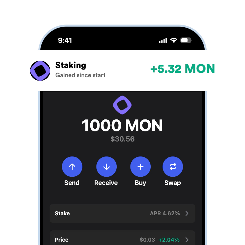Gem Wallet stake crypto