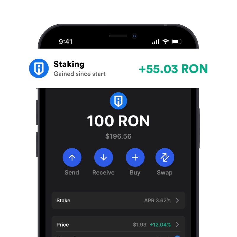 Gem Wallet stake crypto