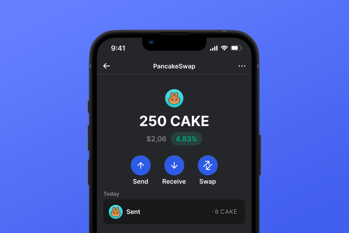 PancakeSwap (CAKE) 錢包