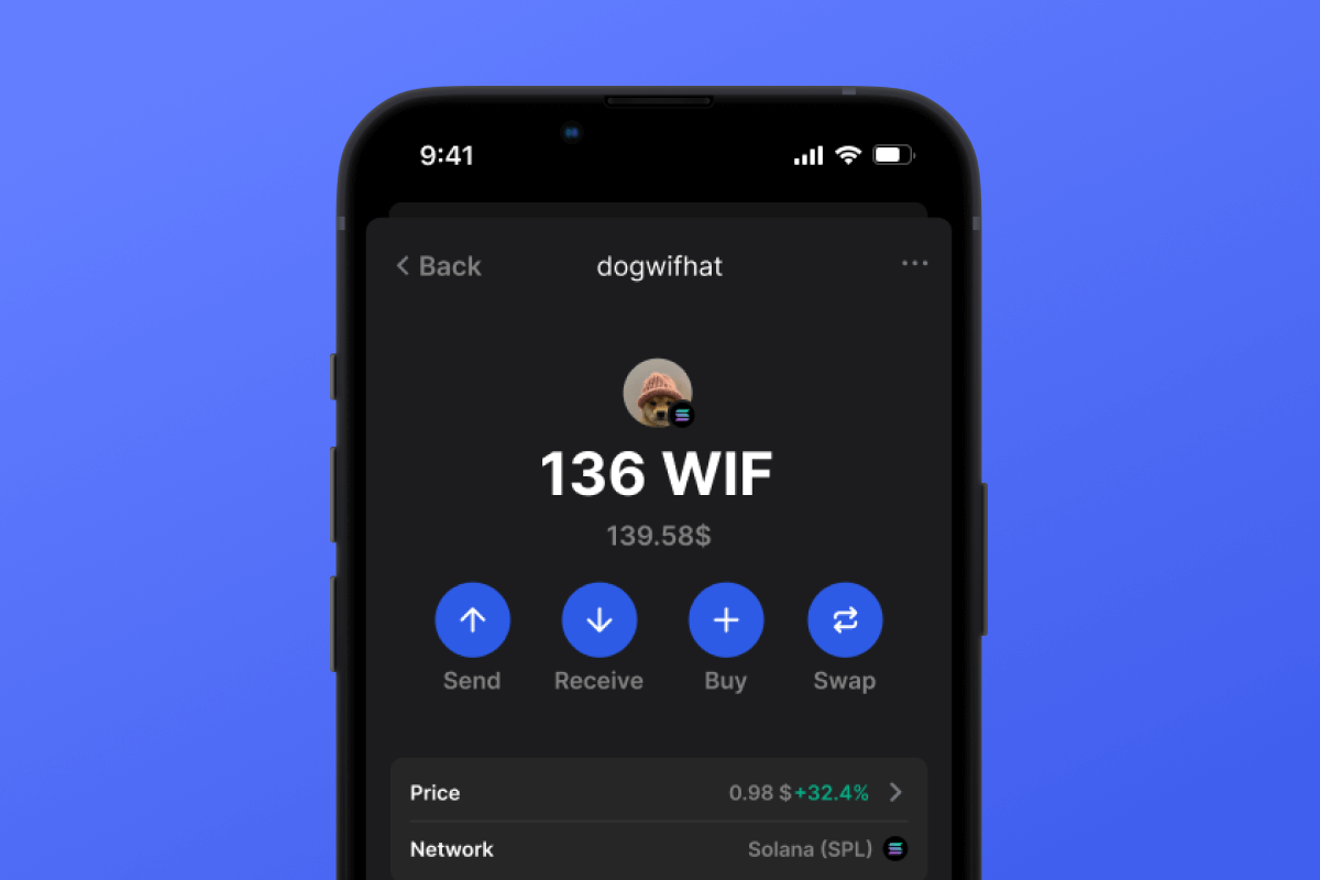 Dogwifhat ਬਟੂਆ