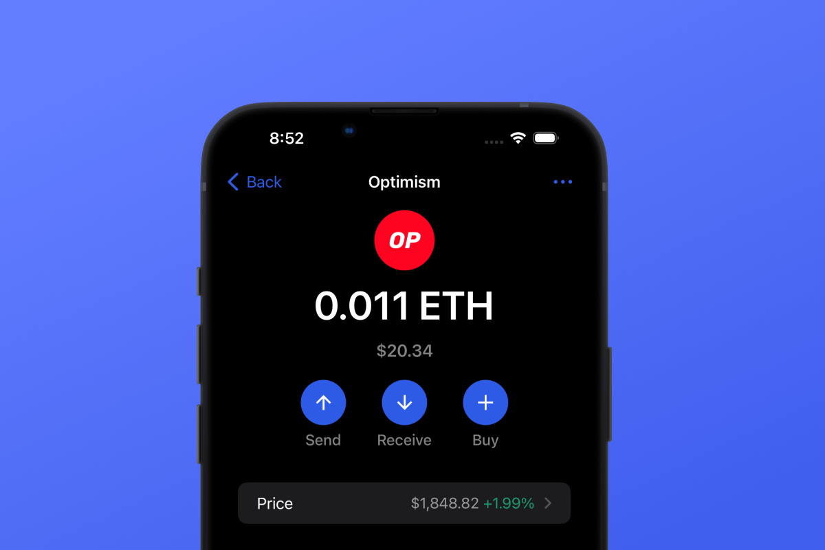 Optimism ਬਟੂਆ