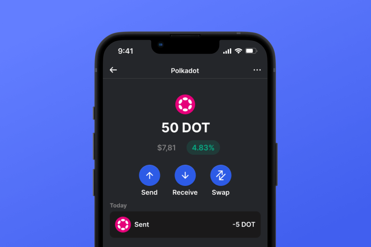 Polkadot (DOT) ਬਟੂਆ
