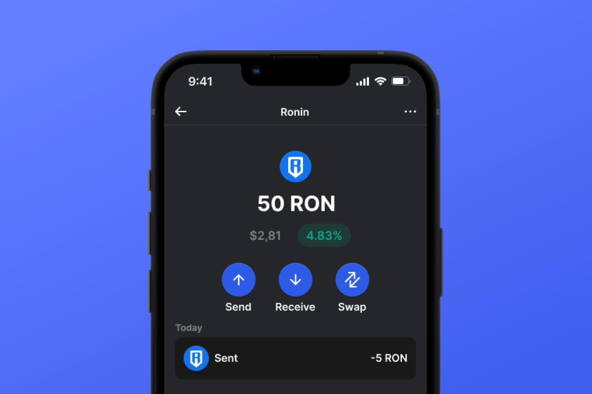 Ronin (RON) ਬਟੂਆ