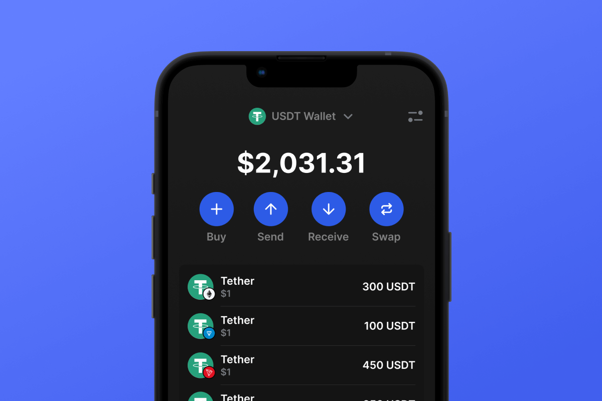 Tether (USDT) 錢包