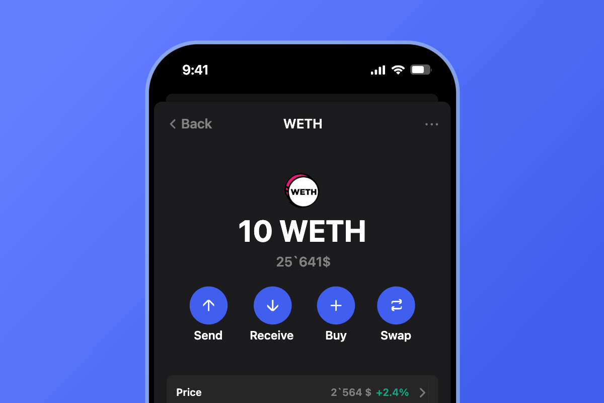 WETH Wallet